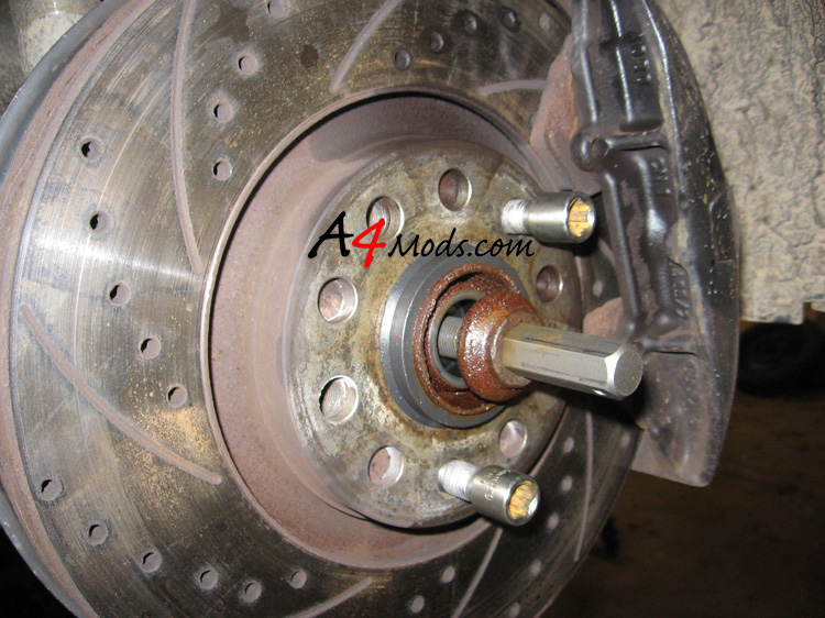 B6 Audi A4 - Front Axle Replacement Raxles.com
