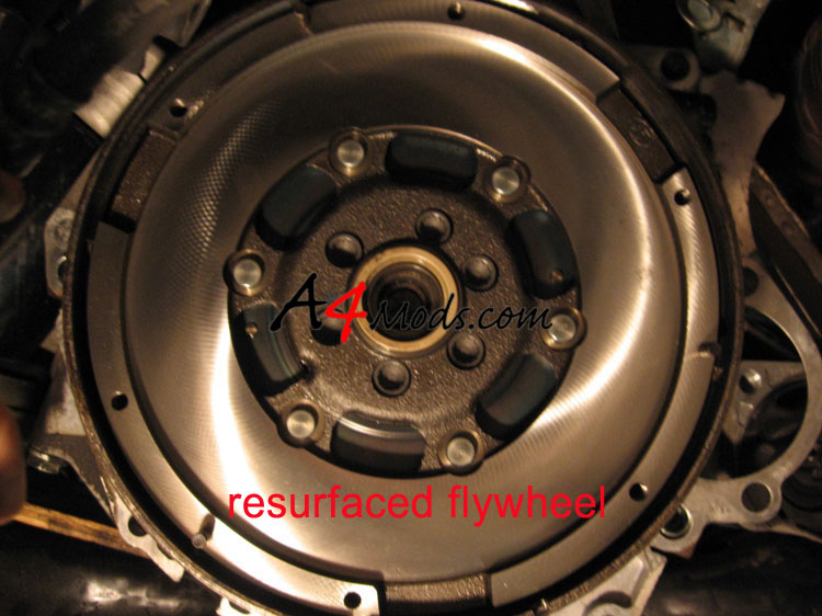 B6 Audi A4 - Clutch Install Flywheel