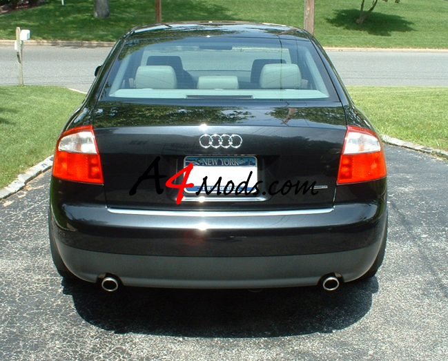 Audi A4 badge removal