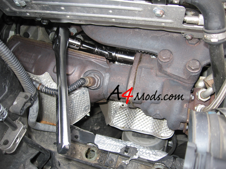 B6 Audi A4 - Big Turbo Upgrade Install APR Stage 3 cat removal