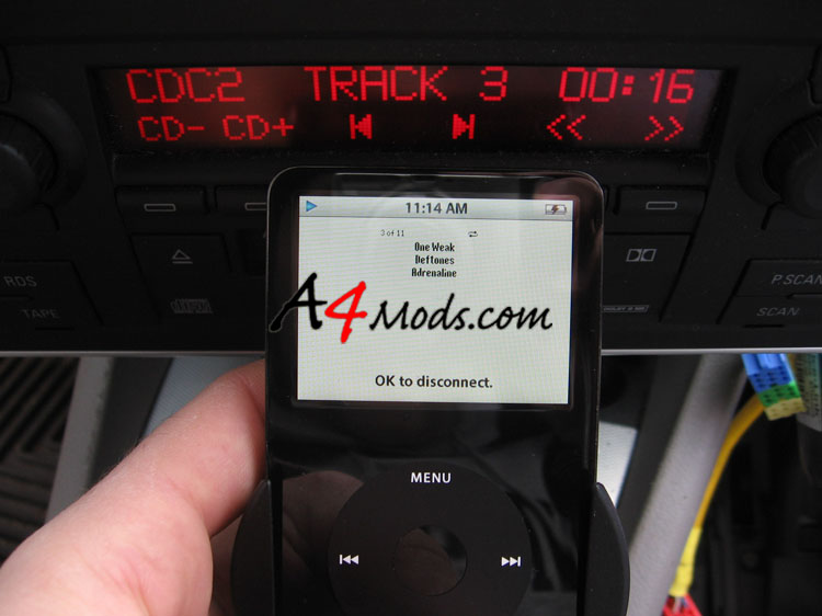 Audi A4 iPod