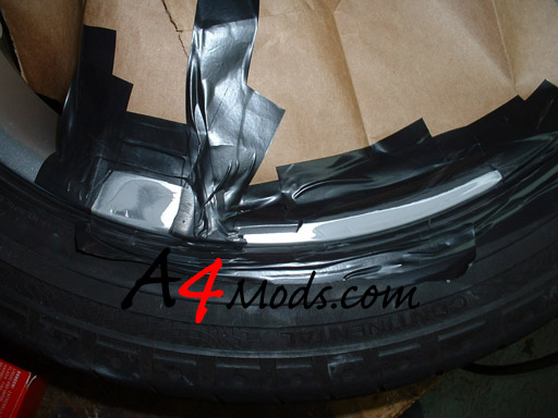 Audi A4 Rim Repair