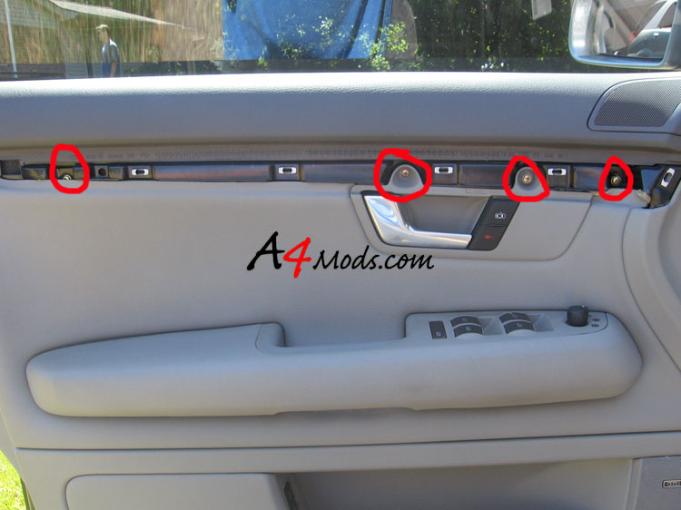 Audi window switch