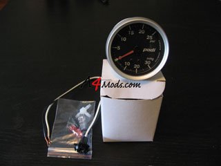 Audi A4 boost gage