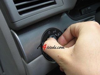 Audi A4 boost gage
