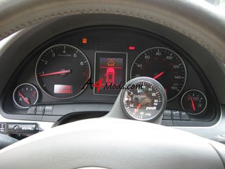 Audi A4 boost gage