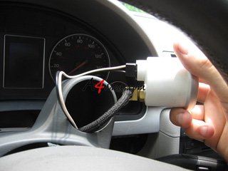 Audi A4 boost gage