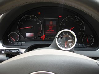 Audi A4 boost gage